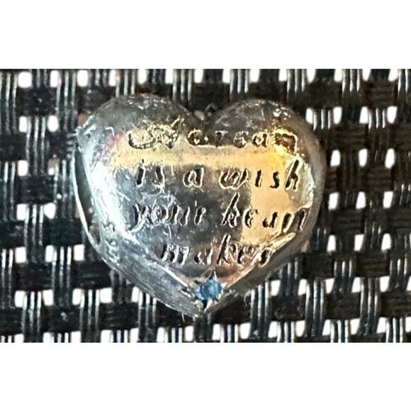 Disney Parks Exclusive Pandora Charm:  A Dream Is A Wish Your Heart Makes Charm - Picture 1 of 2
